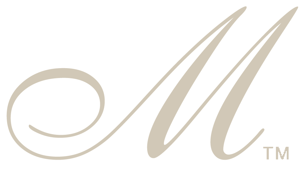 Cursive M logo